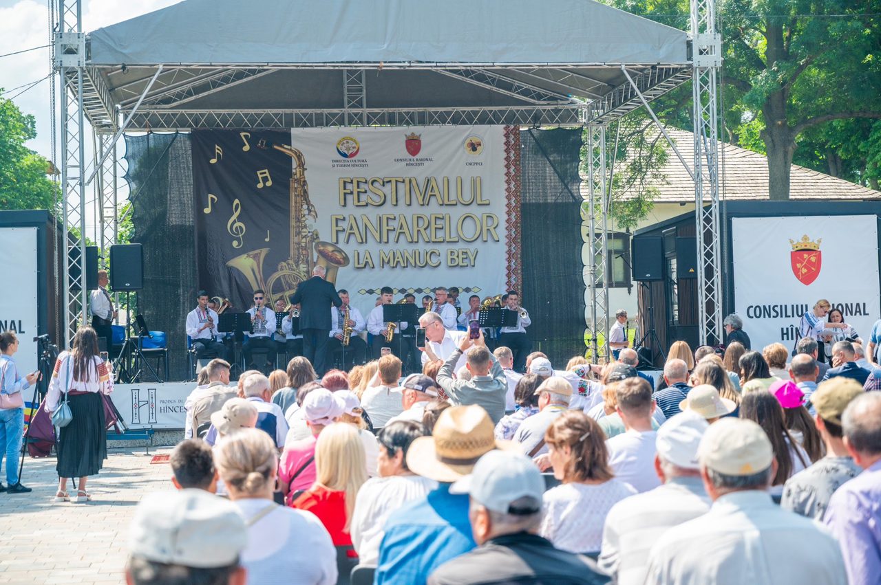 Cea de-a doua ediție a Festivalului Fanfarelor s-a desfășurat la Conacul Manuc-Bey