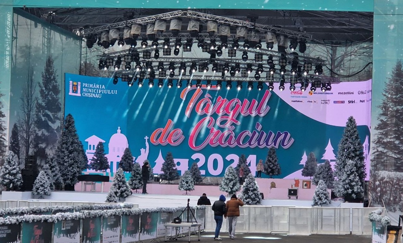 În Piața Marii Adunări Naționale, astăzi, va avea loc inaugurarea Pomului și Târgului de Crăciun