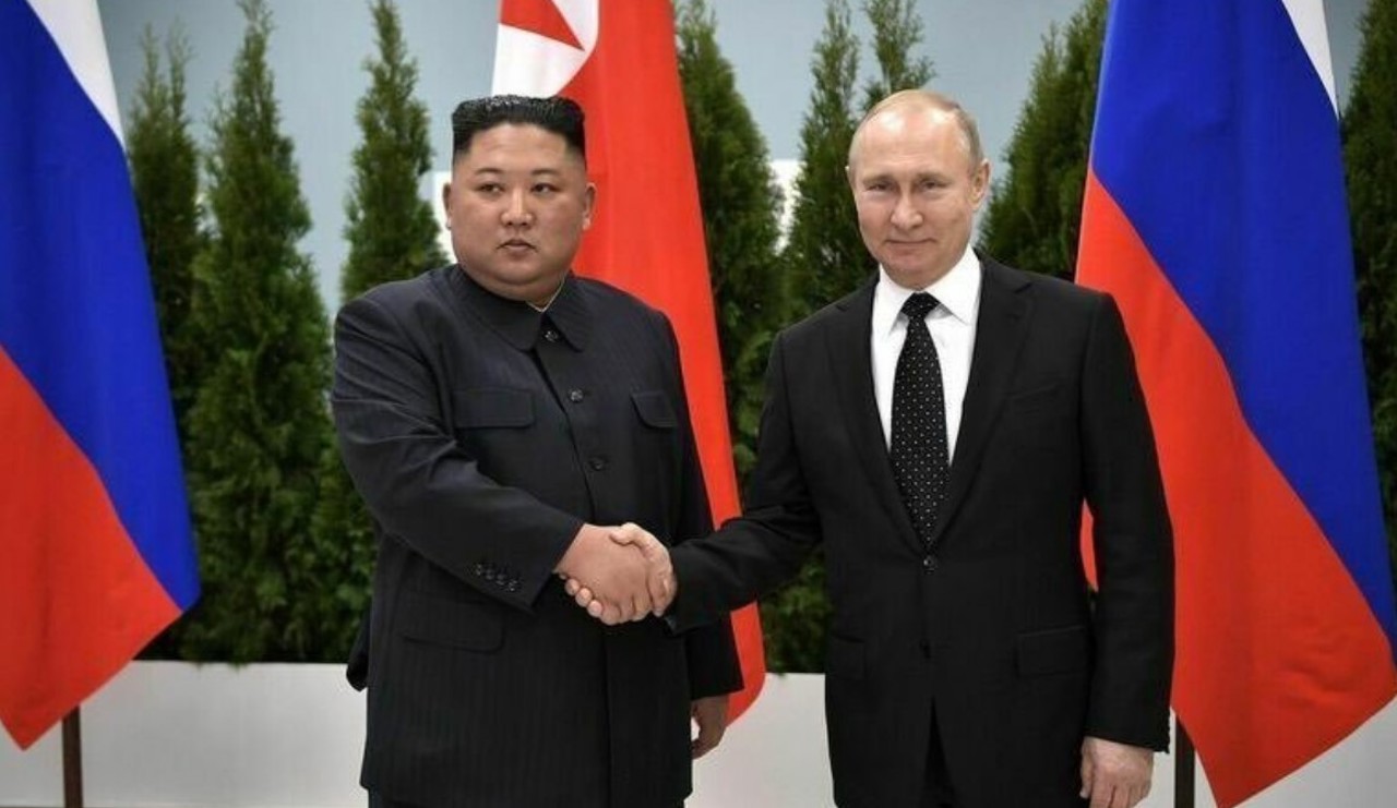 North Korea's Kim Jong Un in Russia