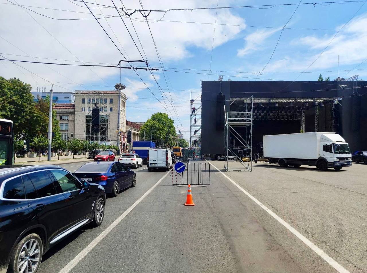 Restricții de circulație în centrul capitalei  