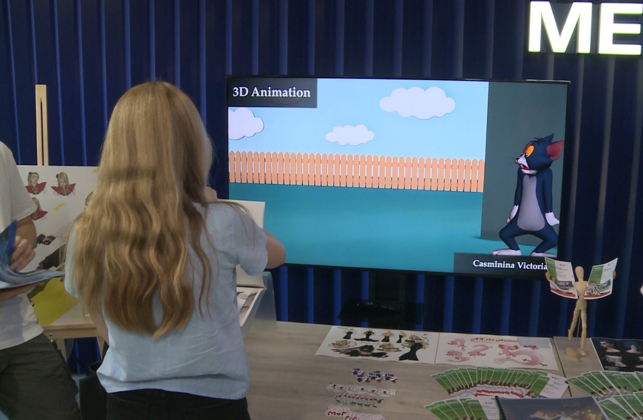 Primii absolvenți ai programului „Animație și Game Design” și-au prezentat proiectele finale 