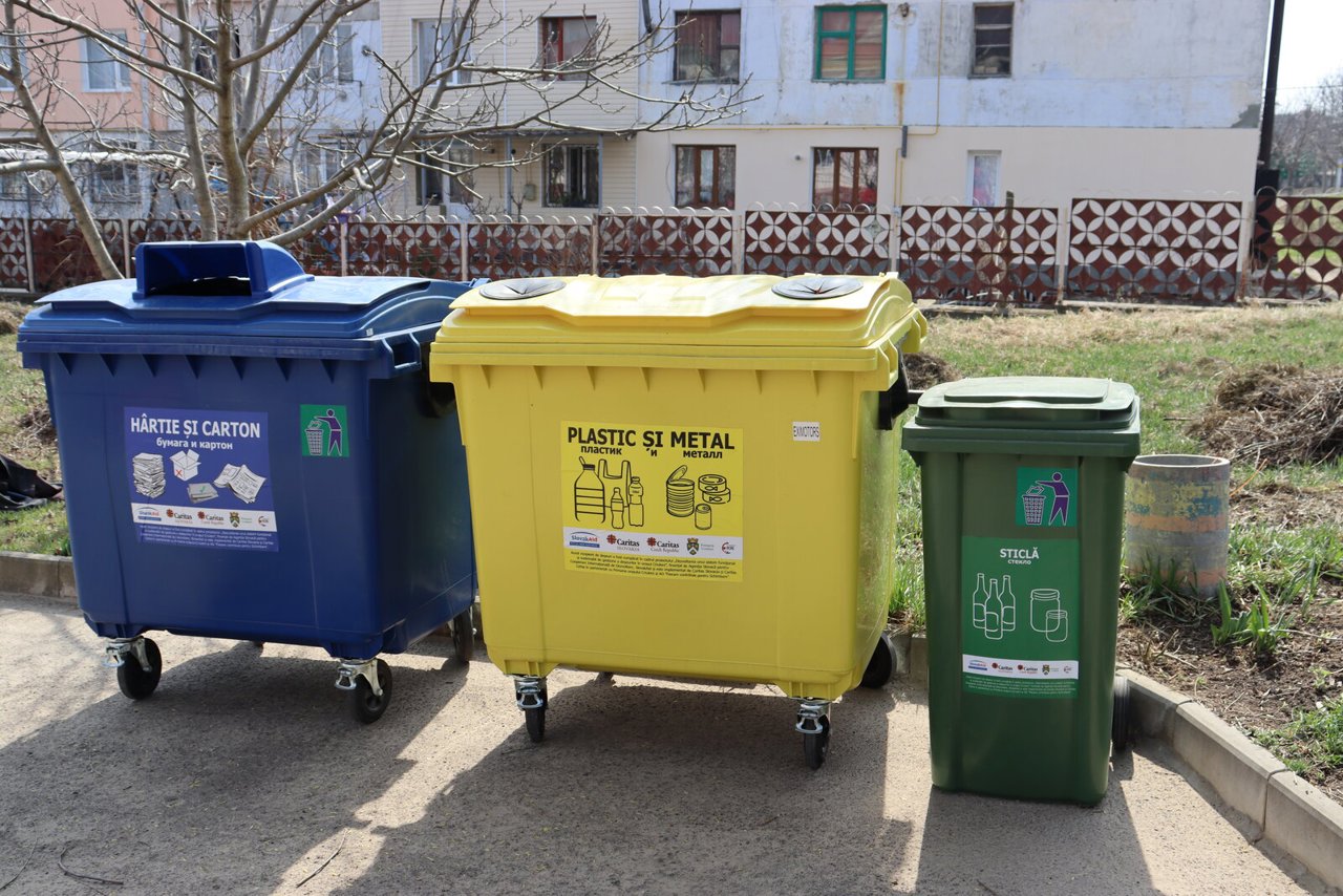 Edineț, Briceni, Ocnița și Dondușeni - primele raioane cu infrastructură modernă de colectare și sortare a deșeurilor