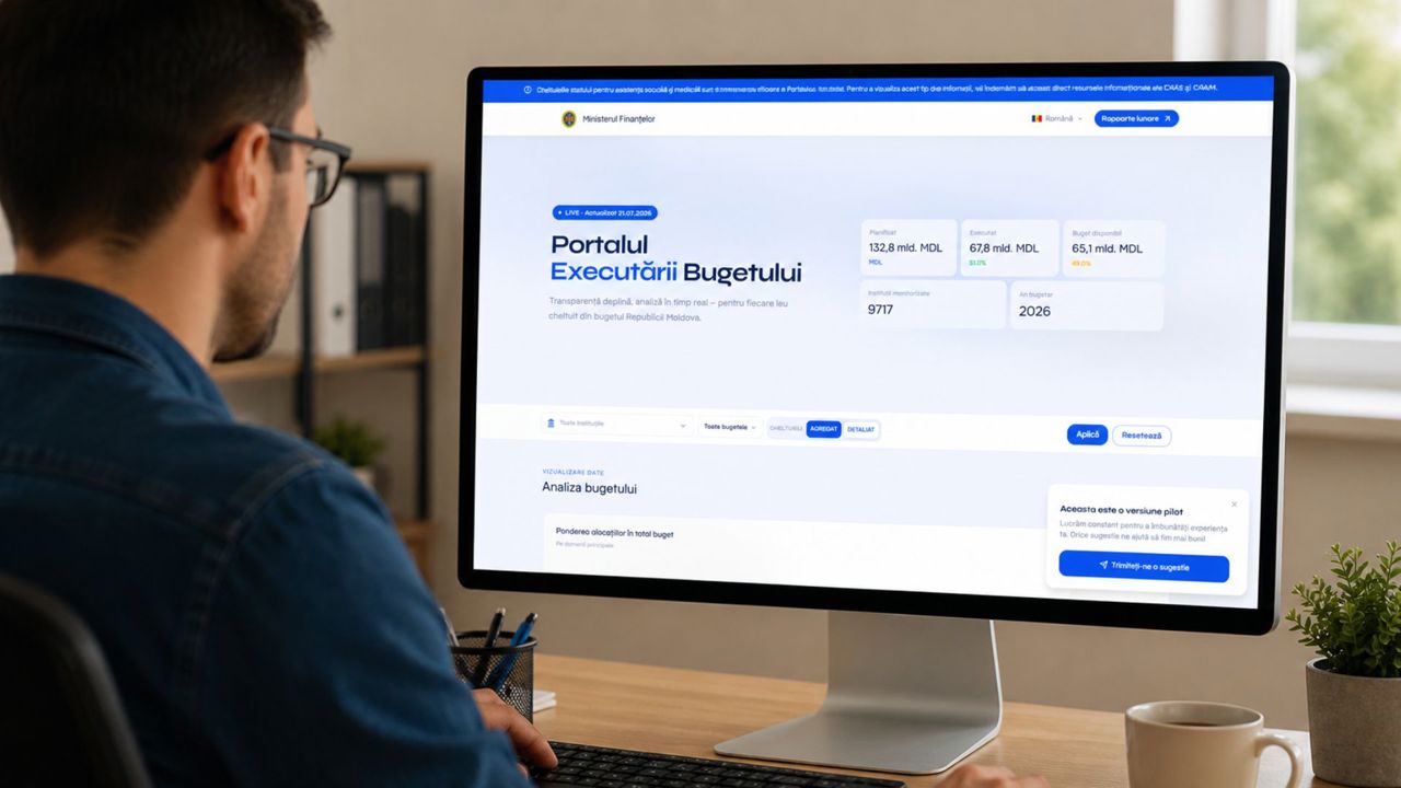 Portalul care arată cum sunt cheltuiți banii publici, lansat: „Am sesizat un interes deosebit din partea cetățenilor”