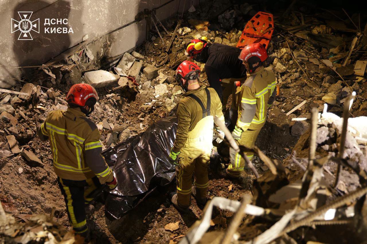 Day of mourning as Kyiv attack kills 19