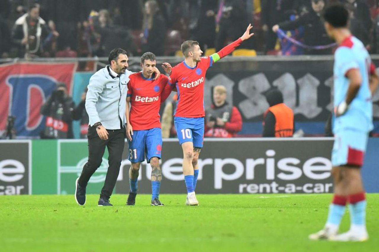 Meci electrizant în grupa unică a Ligii Europei: FCSB a învins cu 4:3 pe Feyenoord Rotterdam 