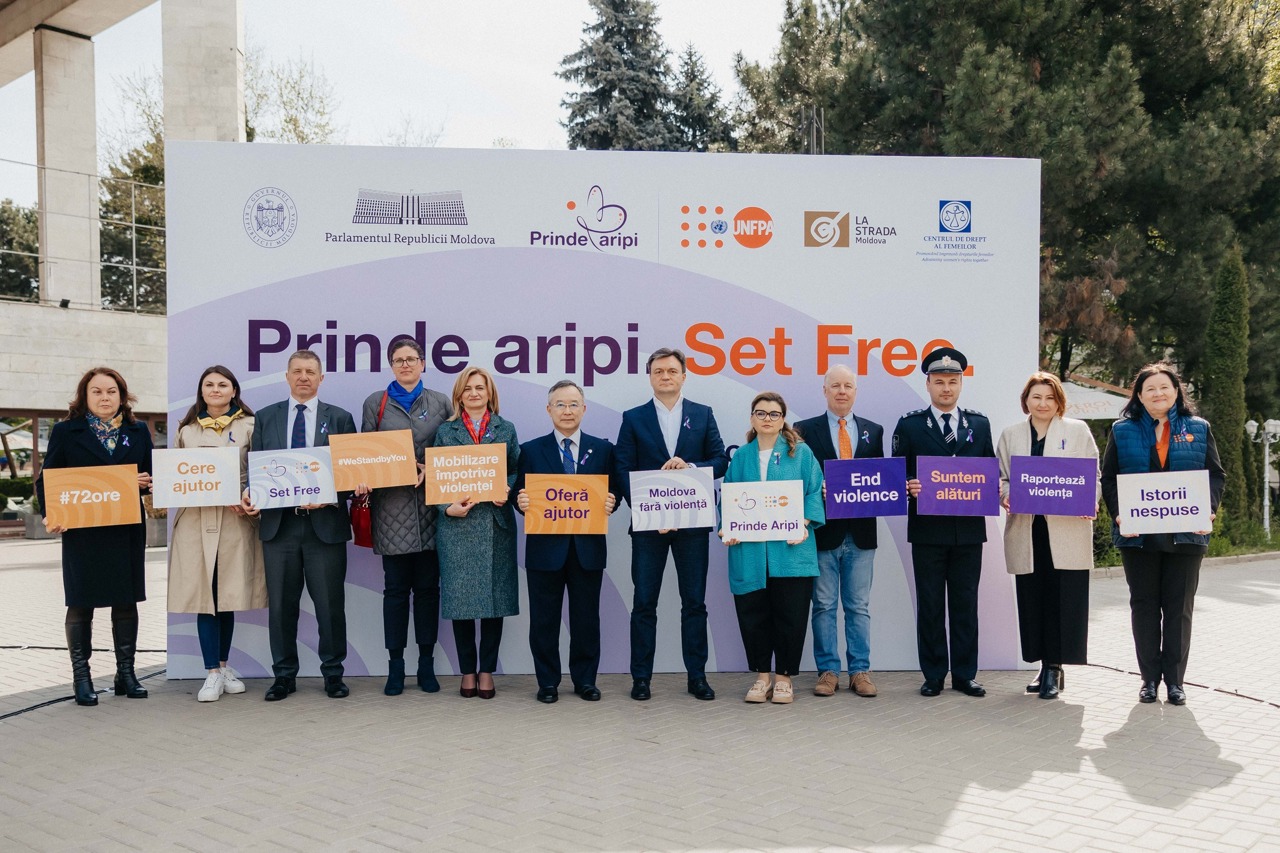 UNFPA Moldova a lansat campania de sensibilizare și mobilizare socială împotriva violenței sexuale 