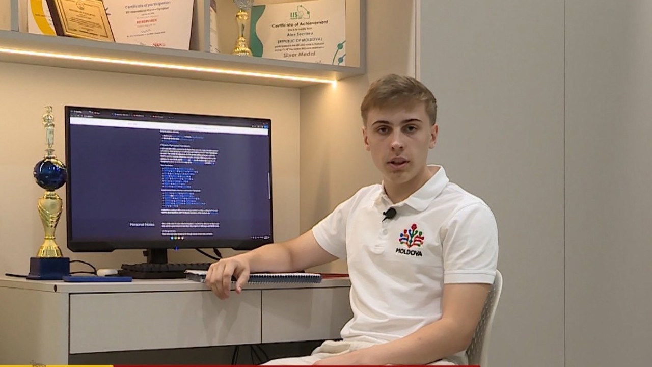 „Țara suntem noi” // Alex Secrieru, elev olimpic internațional: „Fiecare generație are o datorie: să dea mai mult decât a primit”