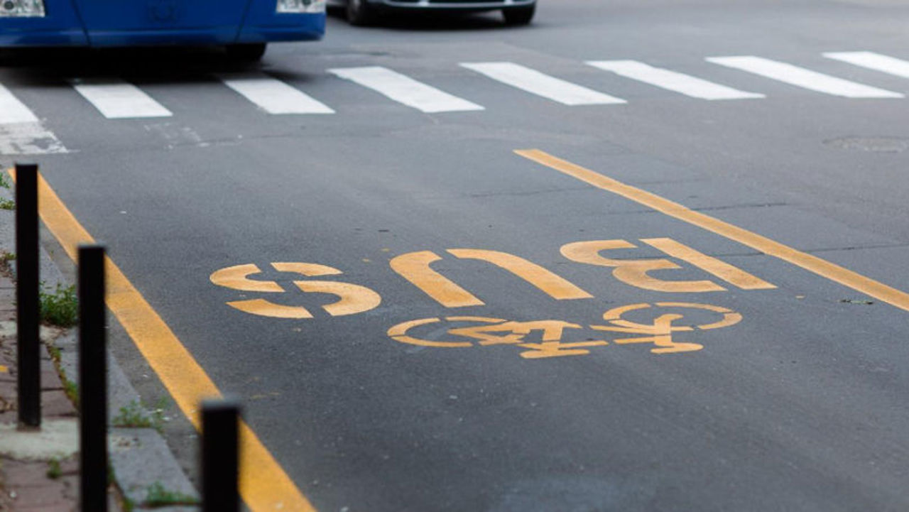 RTEC объявляет о новых полосах, выделенных для общественного транспорта