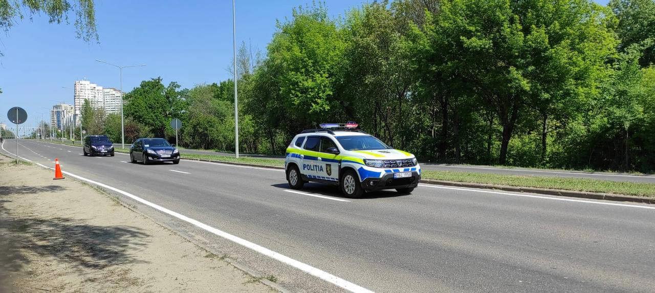 S-a finalizat exercițiul de simulare generală a deplasării coloanelor oficiale, în contextul Summitului CPE 2023