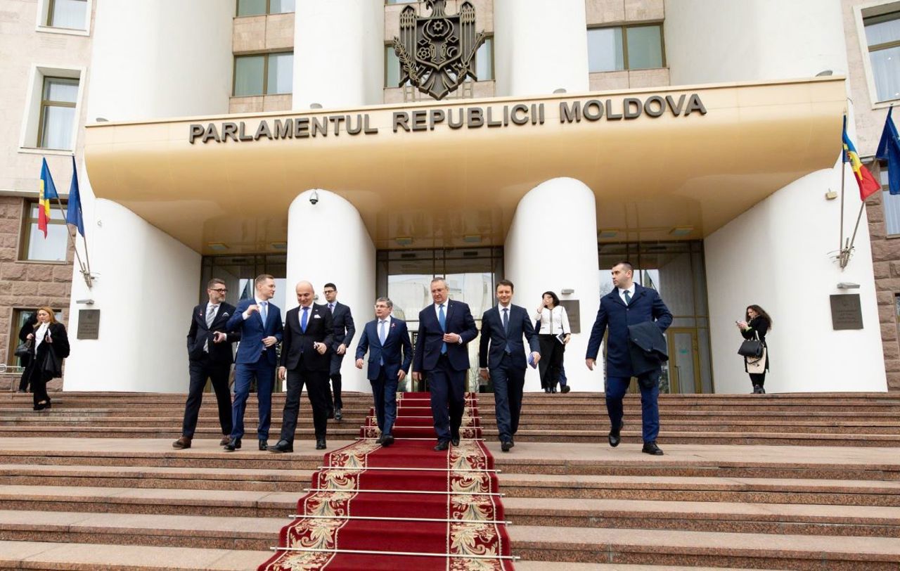 Igor Grosu, întrevedere cu Nicolae Ciucă: Republica Moldova poate miza pe sprijinul deplin al României