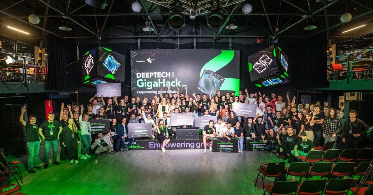 Chișinăul redevine capitala tehnologiei: A patra ediție „DeepTech GigaHack” începe la 25 septembrie