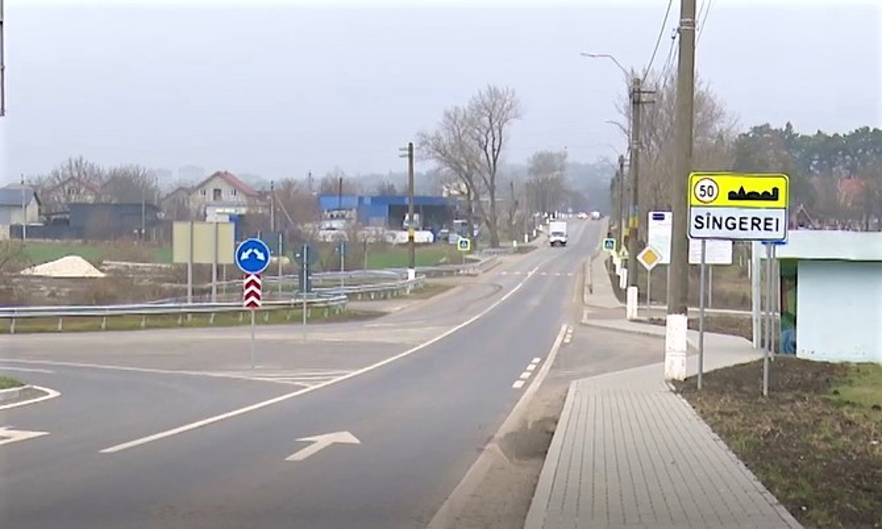 Sângerei: Drum reparat capital, la standarde europene, cu sprijinul BERD