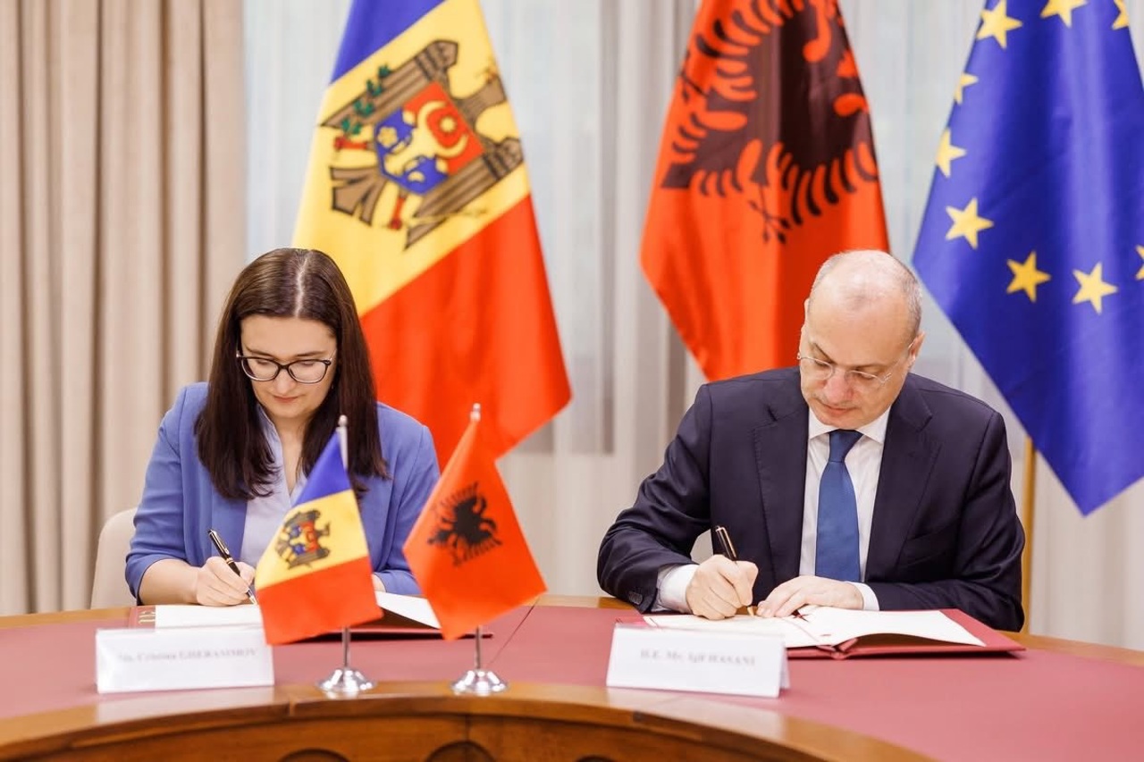 Republica Moldova și Albania au încheiat un memorandum de colaborare