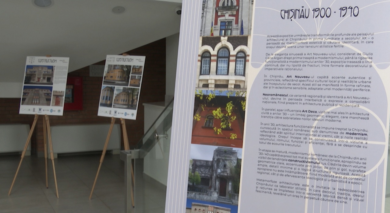 Chișinăul găzduiește expoziții ce reflectă schimbările arhitecturale ale orașului 
