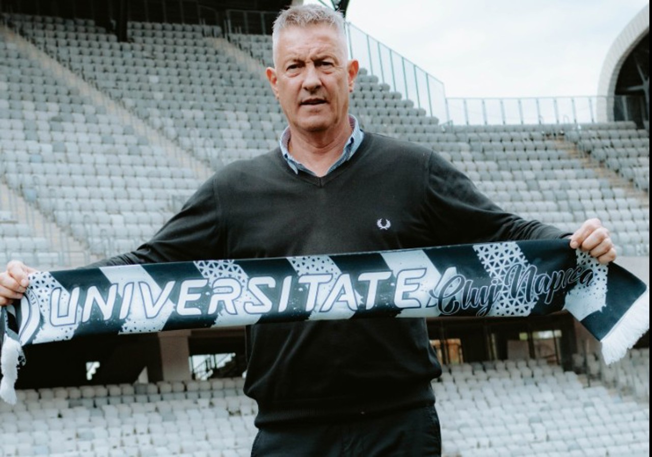 Fotbalistul moldovean Virgiliu Postolachi are un nou antrenor la echipa sa de club, Universitatea Cluj 