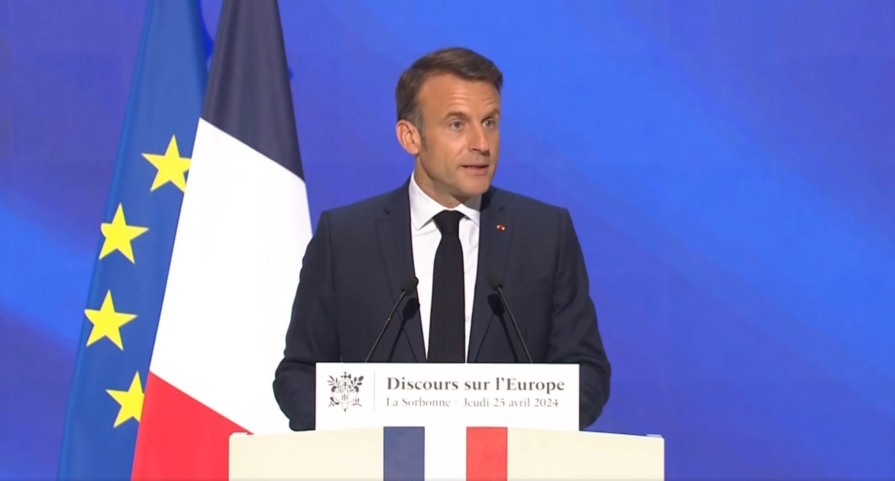 Macron's Sorbonne Address: Europe's Unity and Defense Imperatives