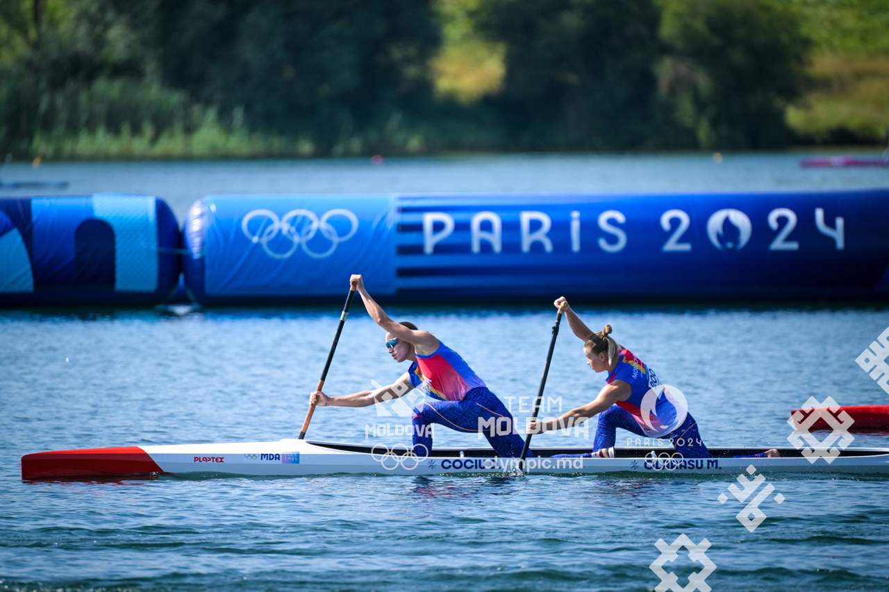 Daniela Cociu și Maria Olărașu, calificate în semifinale la canotaj, la Olimpiada de la Paris