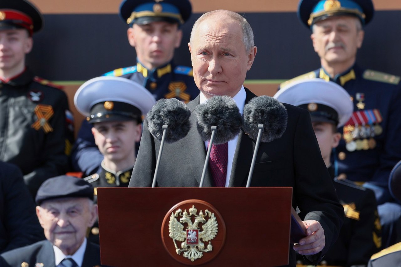 Putin a amenințat Occidentul, la parada de la Moscova: „Forțele nucleare strategice sunt în alertă”