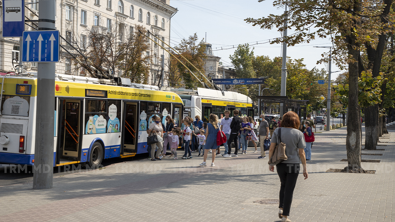 Chișinău: Orar special pentru troleibuze și autobuze în perioada pascală