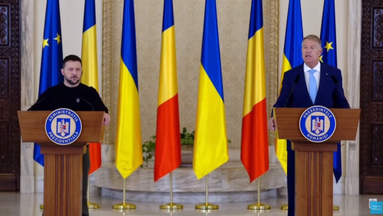 LIVE Președinții Zelenski și Iohannis, declarații de presă la Cotroceni
