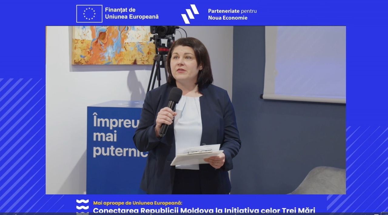 Beneficiile platformei „Inițiativa celor Trei Mări”, prezentate la Chișinău