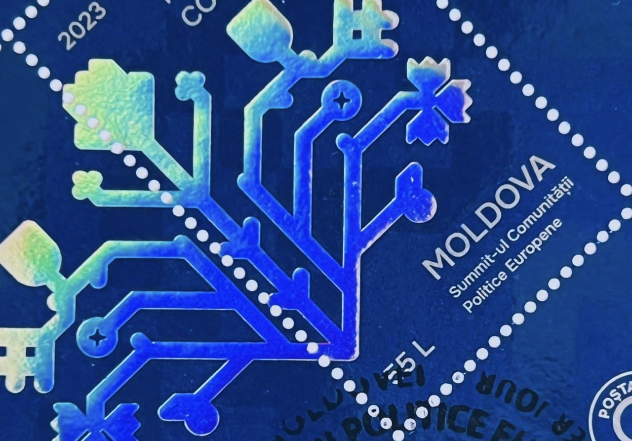 Poșta Moldovei a lansat o serie de mărci poștale dedicată Summitului CPE