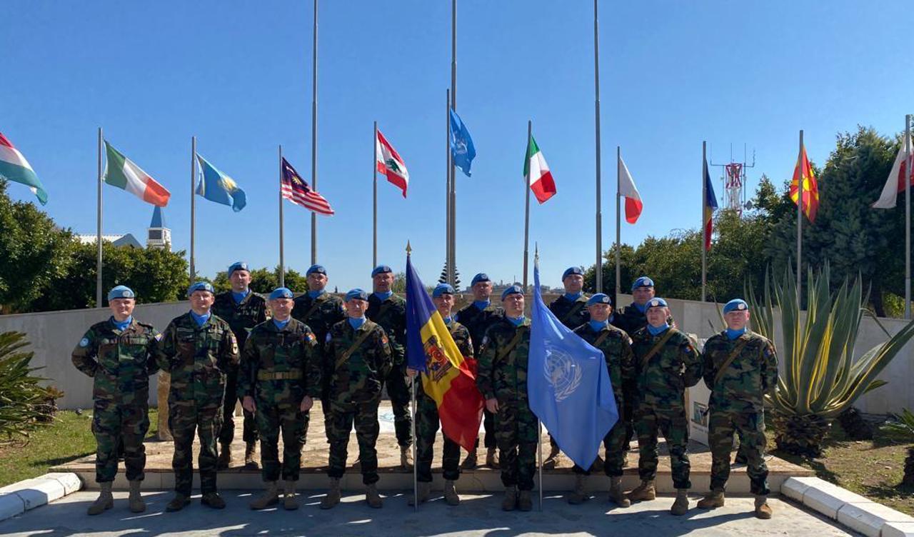 Militarii moldoveni au început misiunea în Liban