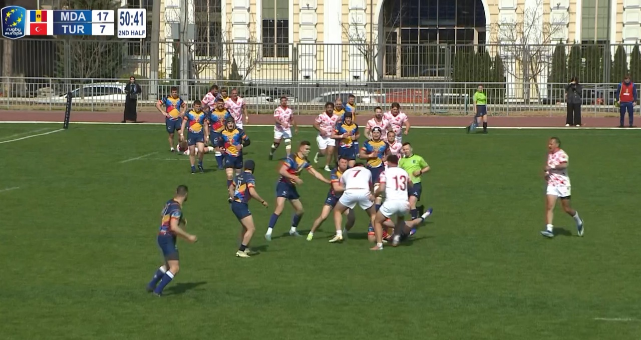 Haiducii survive early scare to defeat Turkey 17-7