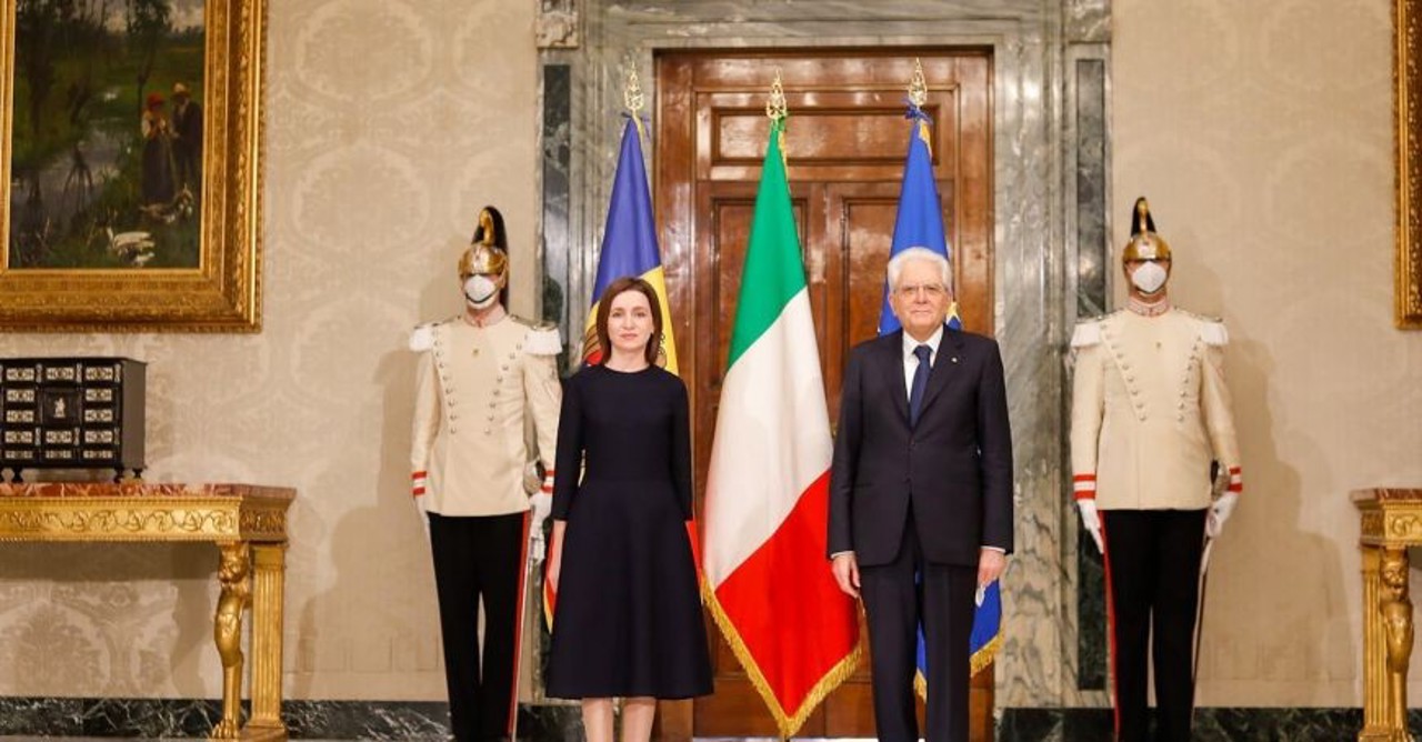 President of Italy, expected in a two-day visit to the Republic of Moldova