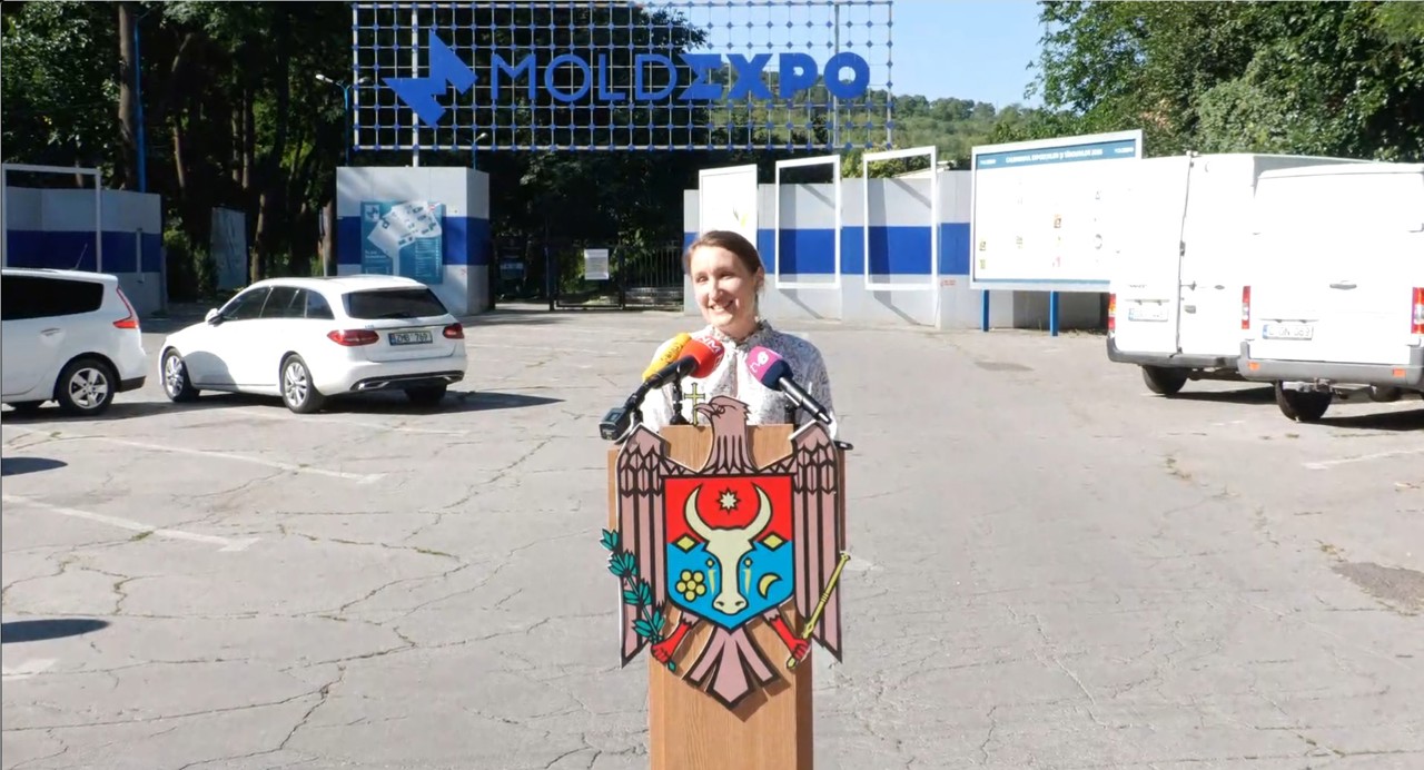 Two paid parking lots will be set up at Moldexpo