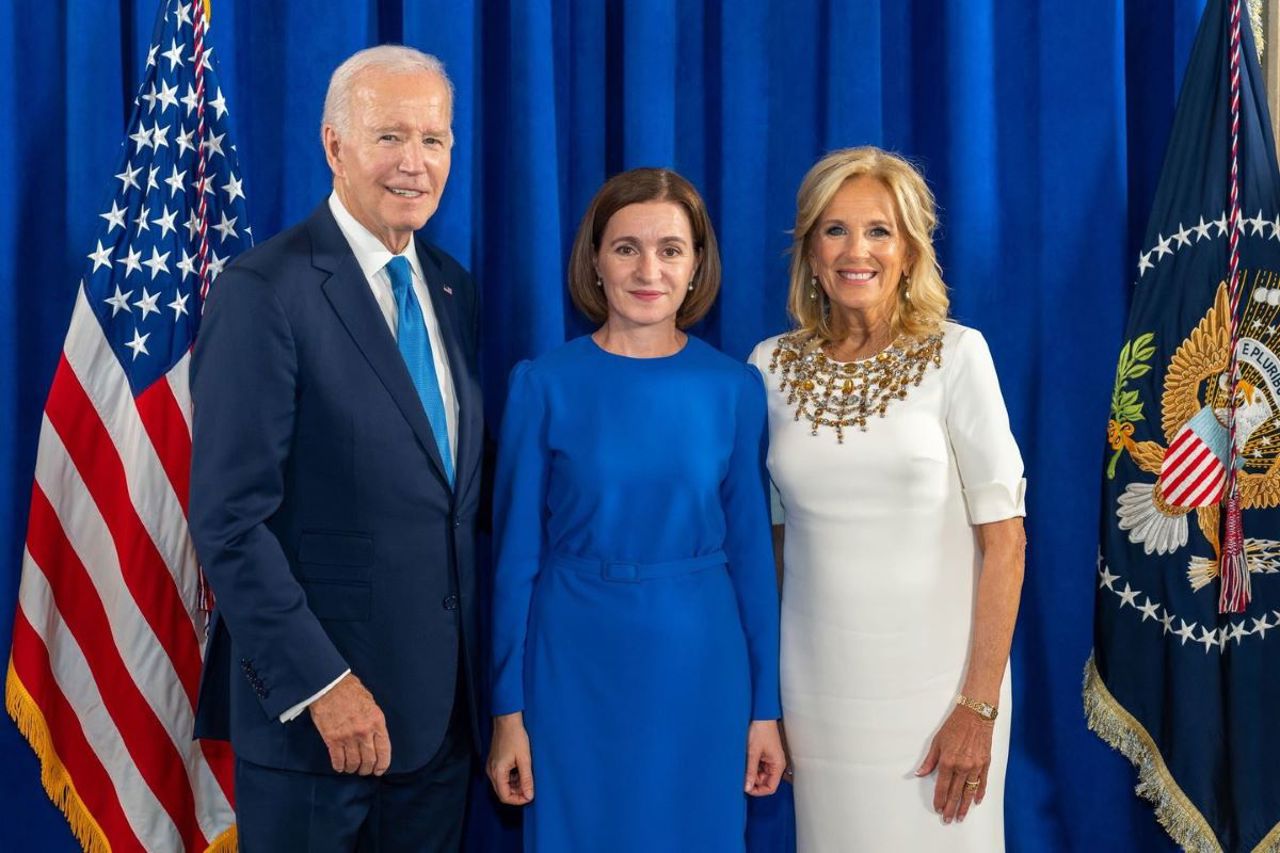 Maia Sandu a avut o întrevedere cu Joe Biden: „Apreciem parteneriatul strategic și relațiile strânse cu SUA”