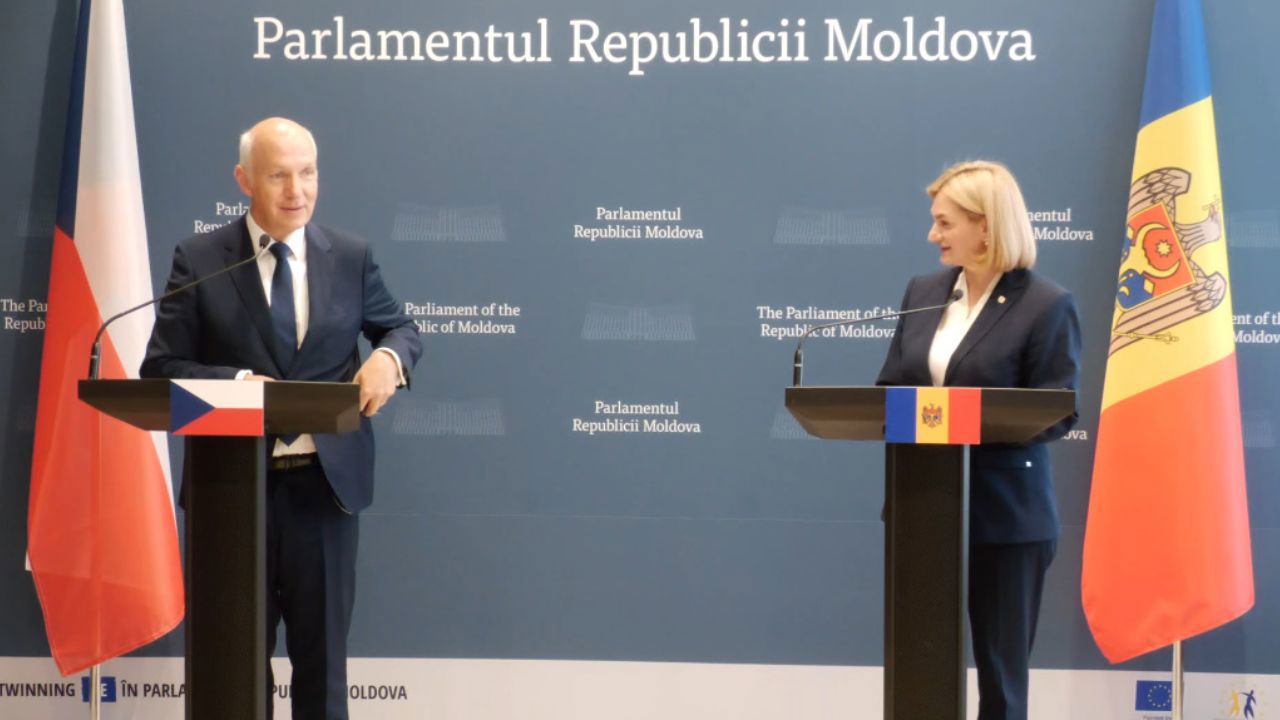 Cehia susține accelerarea parcursului european al R. Moldova: „Vom sprijini R. Moldova în această perioadă complicată”