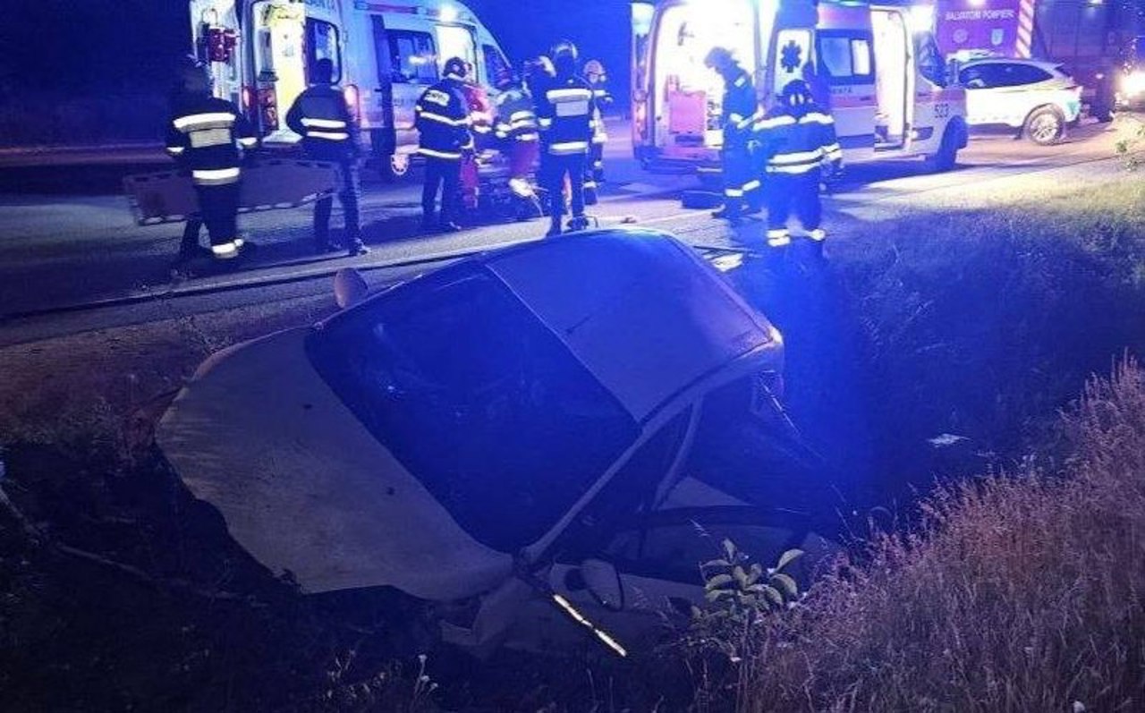 Accident la Sângerei: Un bărbat a decedat, soția și o fetiță de șase ani, rănite 