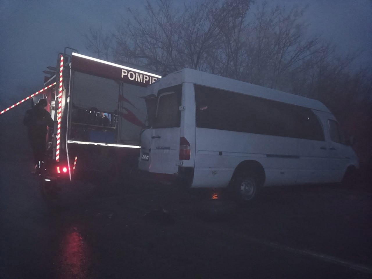 В Яловенском районе пожарные машины не смогли доехать на вызов из-за гололёда