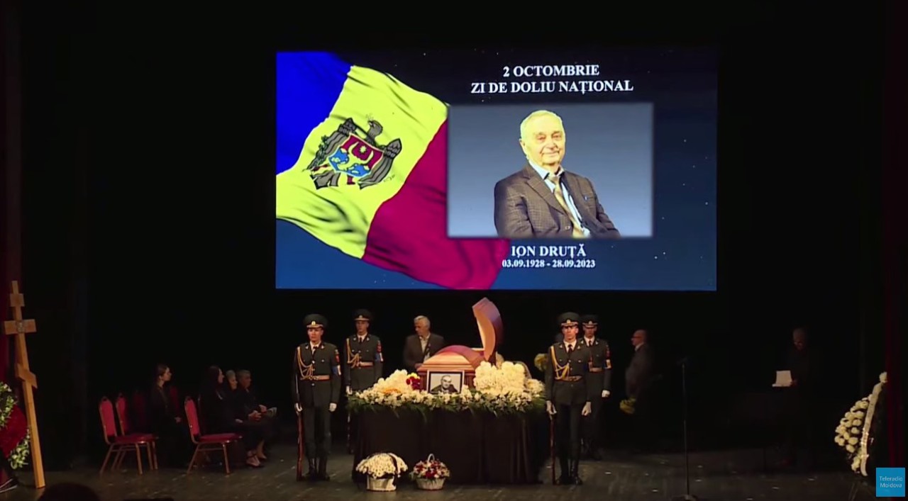 LIVE Republic of Moldova, in mourning. The writer Ion Druta’s funerals today