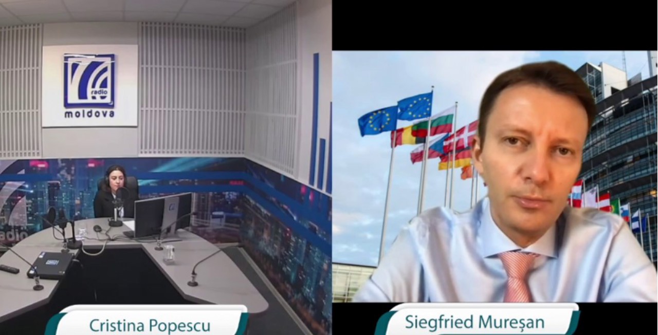 Зигфрид Мурешан на Радио Молдова: "Мы вместе, едины в этой сложной ситуации"