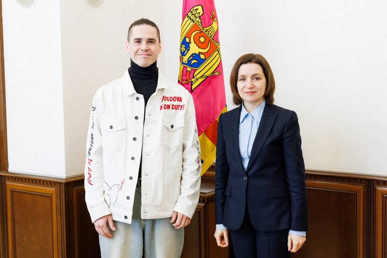 Satoshi, susținut de Maia Sandu înainte de plecarea la Eurovision: „Mă bucur că va duce mai departe numele țării noastre”