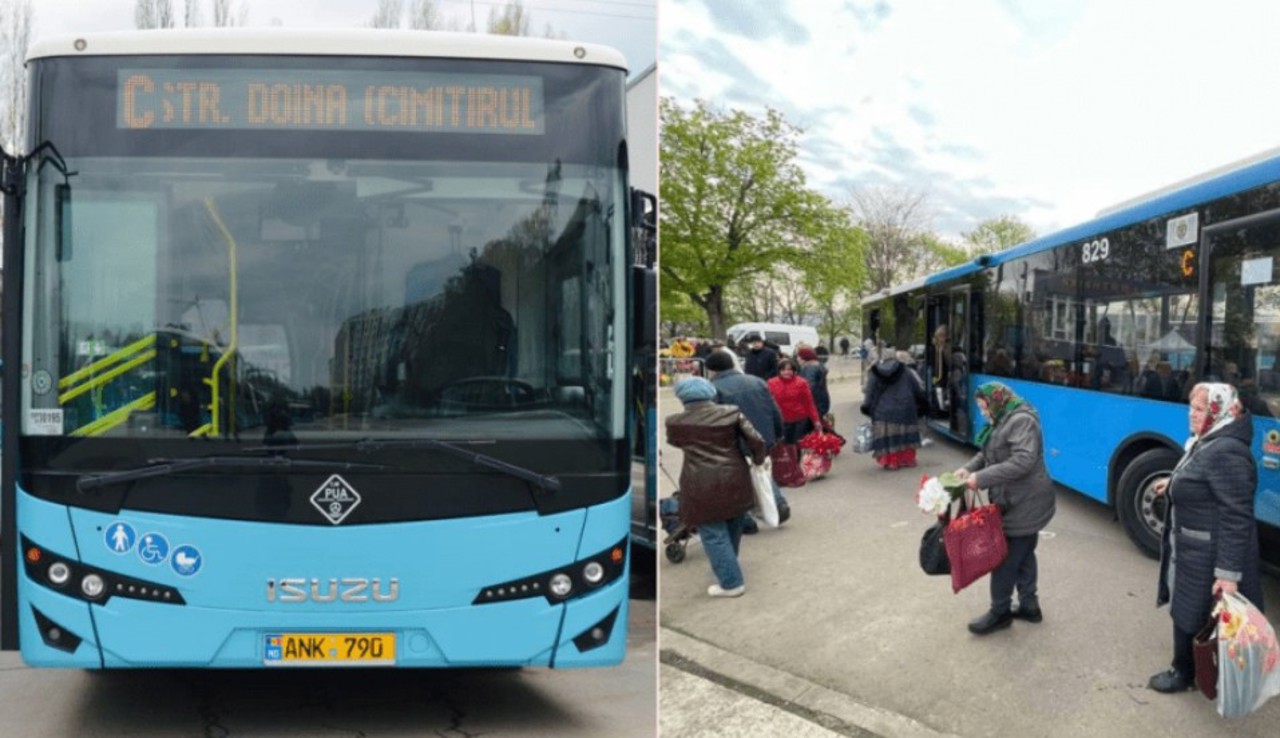 UTIL | Unde vor staționa autobuzele care vor transporta gratuit călătorii spre cimitirul „Sfântul Lazăr”, de Paștele Blajinilor