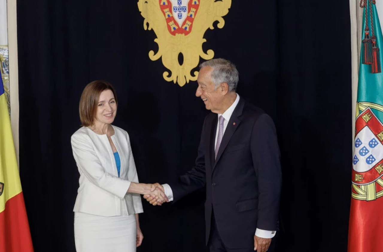 The presidency of the Republic of Moldova confirms: President of Portugal is paying a two-day visit to our country