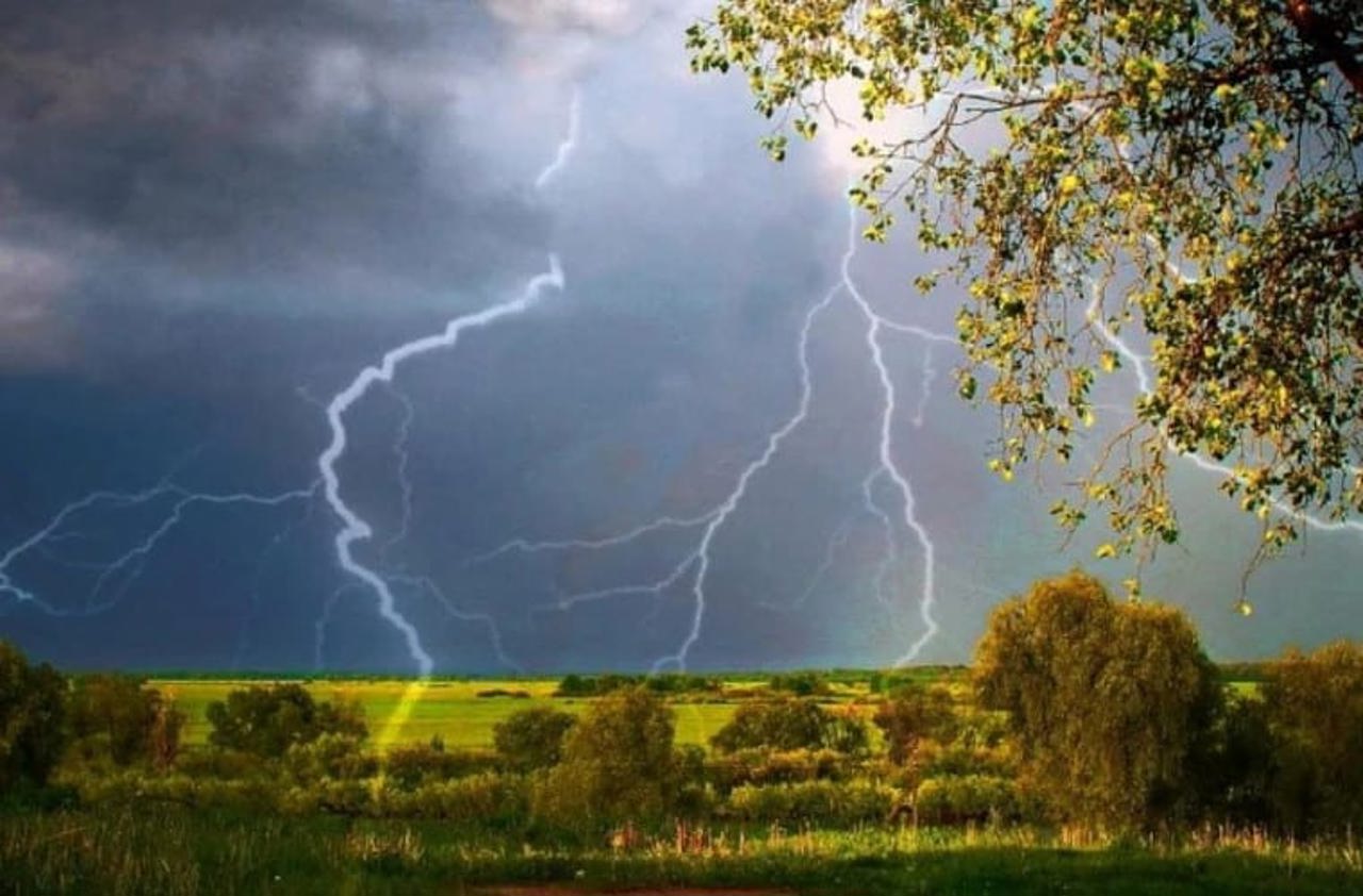 Yellow code of atmospheric instability: Rain with lightning and hail is expected