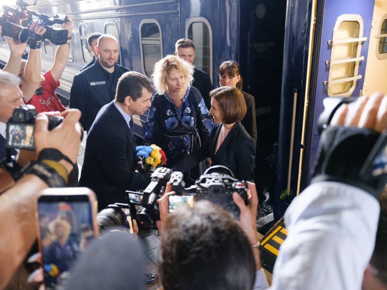 Vizită oficială la Kiev: Maia Sandu participă la summitul dedicat securității regionale