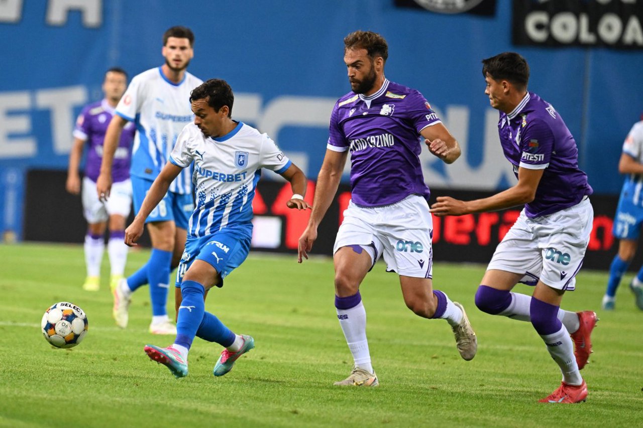 Craiova wins first Superliga match 3-1 vs Argeș