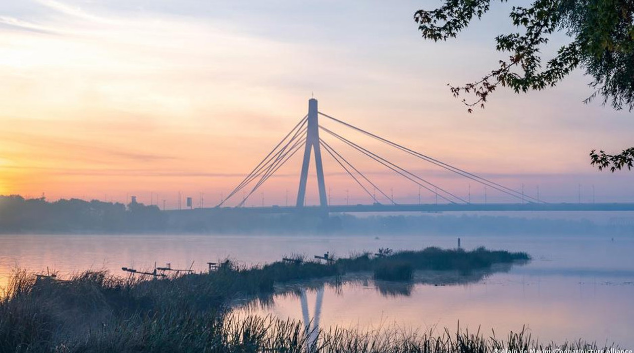 Kyiv transit crippled after Russian strike damages bridge