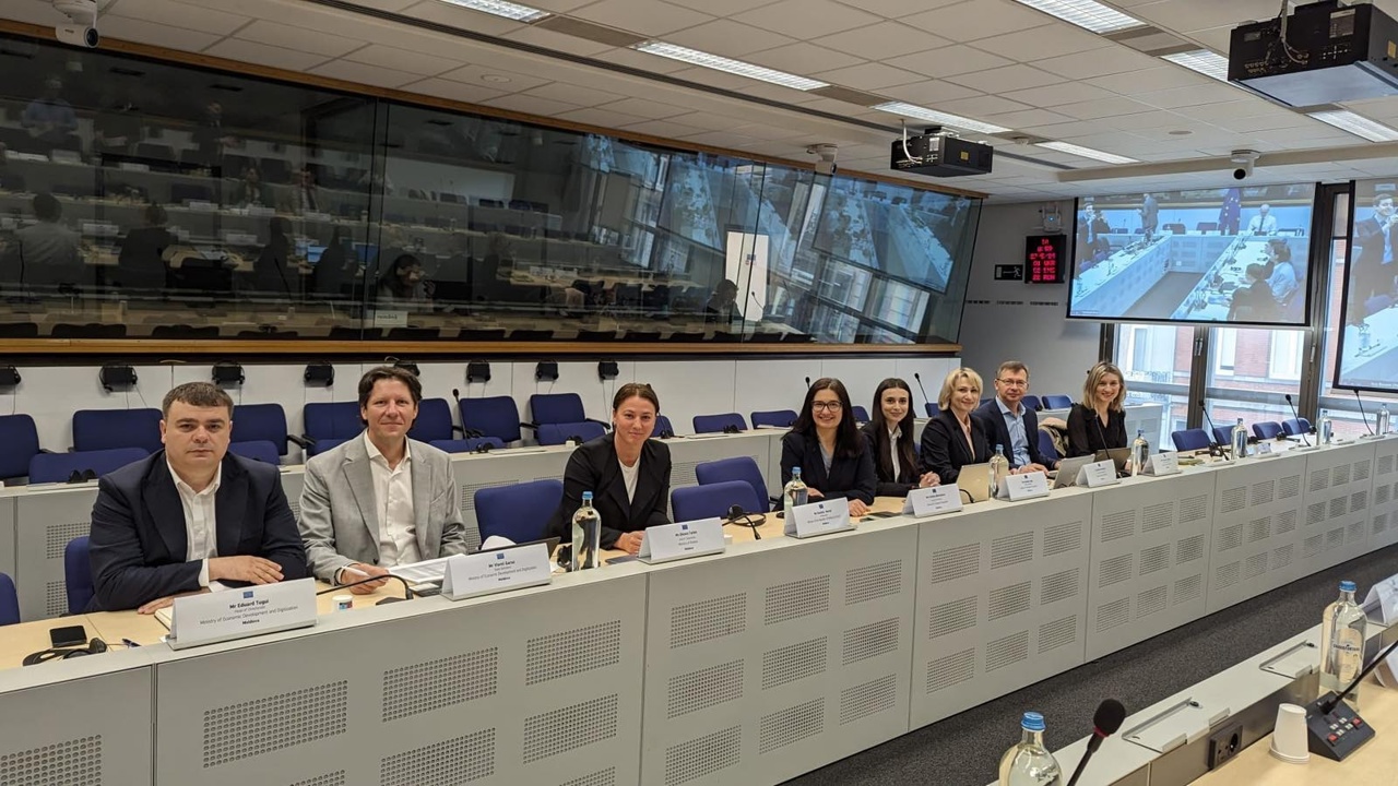 Moldova Presents Economic Policy at Brussels Screening Session