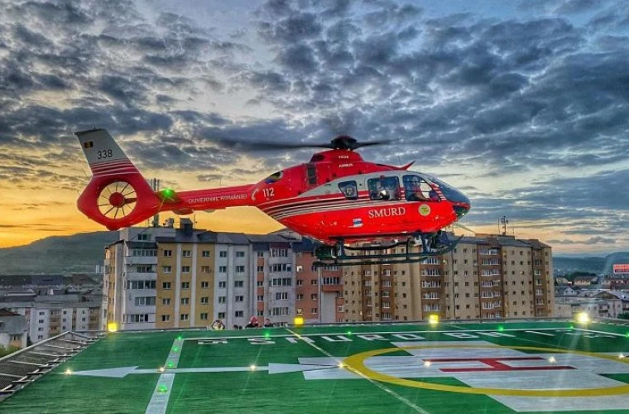 Four heliports for SMURD helicopters are built in the Republic of Moldova