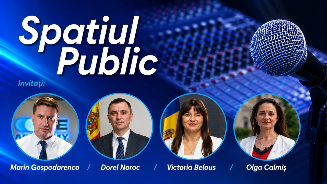 🔴SPAȚIUL PUBLIC |10.08.26 | Politica fiscală pentru anul 2027: Victoria Belous, Olga Calmîș, Marin Gospodarenco, Dorel Noroc