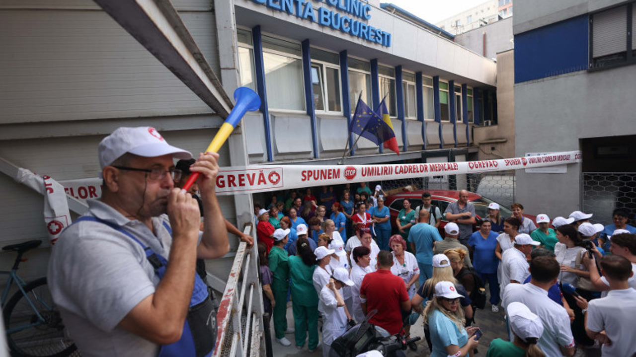Grevă generală în circa 400 de spitale din România. Sindicatele contestă noua lege a salarizării
