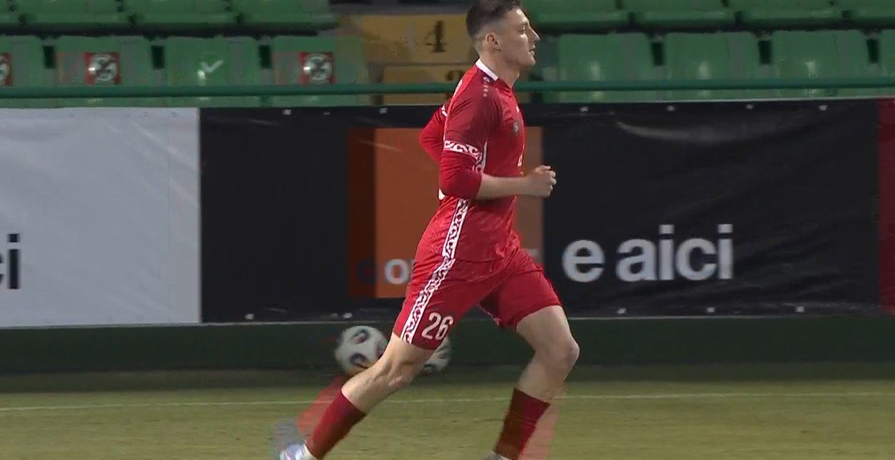 Povestea lui Daniel Tonica, unul dintre cei mai tineri fotbaliști care au debutat la prima reprezentativă a Republicii Moldova