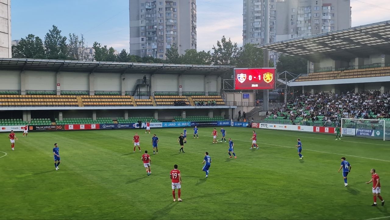 LIVE TEXT. Fotbal. Meci amical Republica Moldova - Bulgaria. La pauză, „tricolorii” sunt conduși cu 0-1