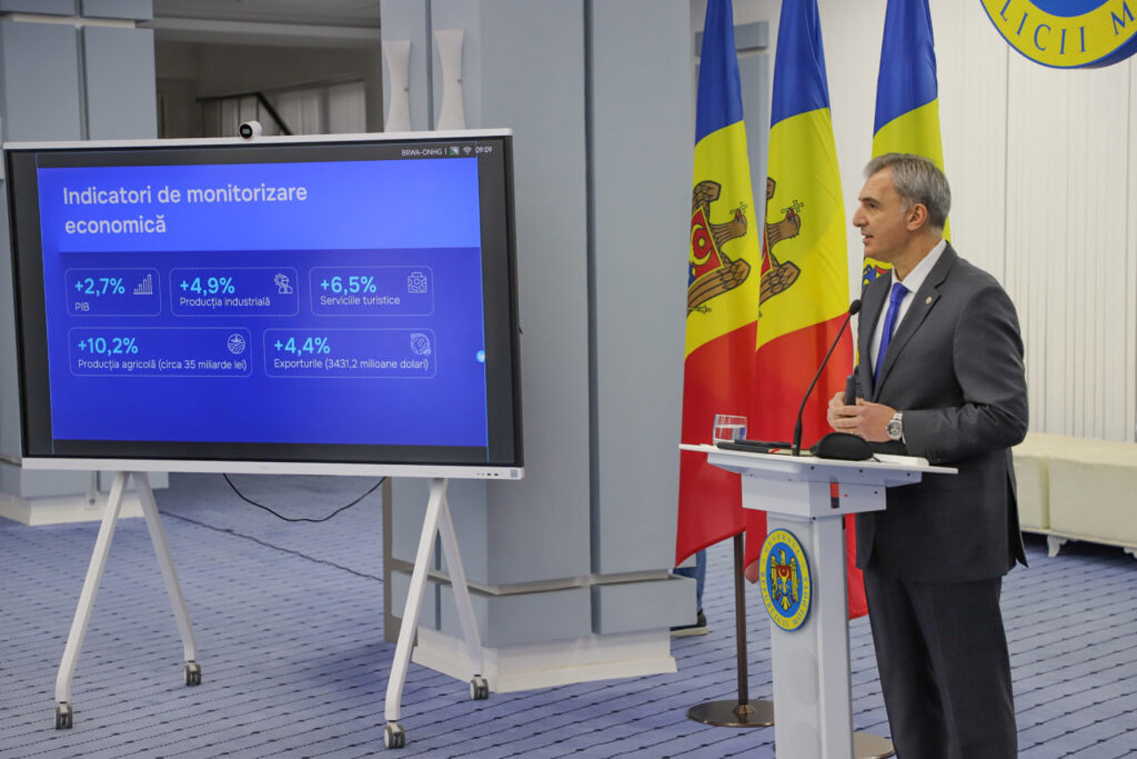 Producția industrială, în creștere cu 4.9% în 2025. Osmochescu: „Ne dorim trecerea de la economia bazată pe consum la cea de producție”